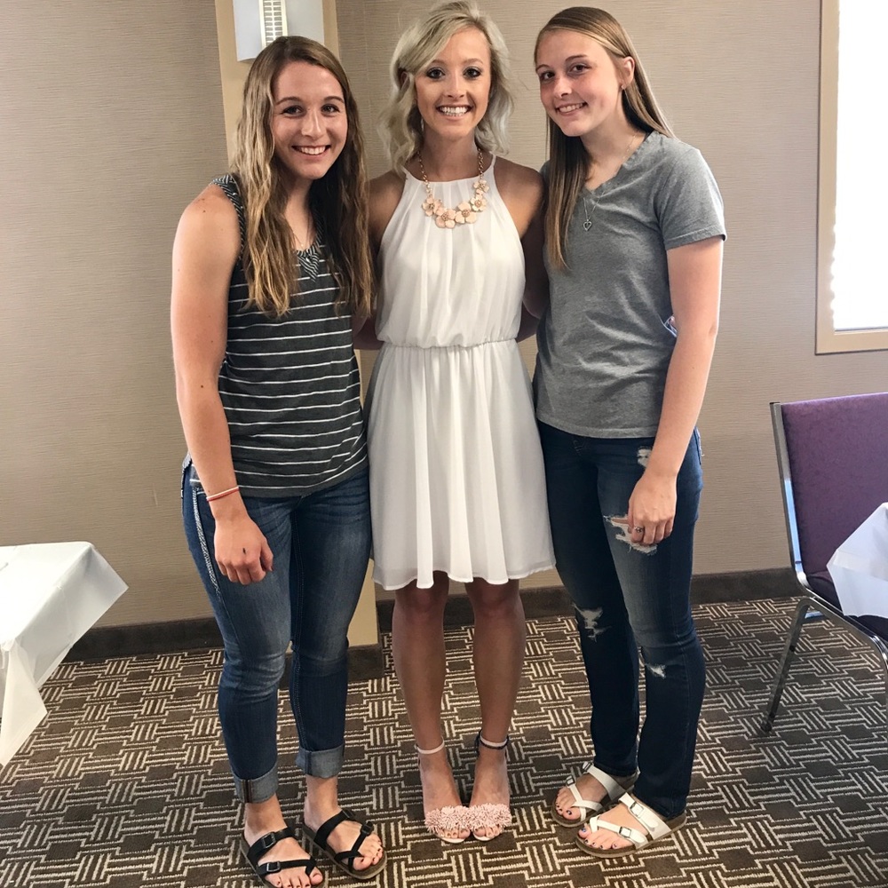 White Skater Dress